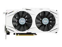 ASUS DUAL-GTX1060-O3G - OC Edition - carte graphique - GF GTX 1060 - 3 Go GDDR5 - PCIe 3.0 x16 - DVI, 2 x HDMI, 2 x DisplayPort DUAL-GTX1060-O3G