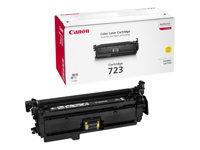 Canon 723 Y - Jaune - original - cartouche de toner - pour i-SENSYS LBP7750Cdn 2641B002