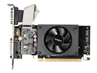 Gigabyte GV-N710D3-2GL - Carte graphique - GF GT 710 - 2 Go DDR3 - PCIe 2.0 x8 profil bas - DVI, D-Sub, HDMI GV-N710D3-2GL