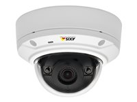 AXIS M3024-LVE Network Camera - Caméra de surveillance réseau - dôme - extérieur - anti-poussière / à l'épreuve des intempéries / à l'épreuve du vandalisme - couleur (Jour et nuit) - 1 MP - 1280 x 800 - montage M12 - iris fixe - Focale fixe - LAN 10/100 - MPEG-4, MJPEG, H.264 - PoE Class 2 0535-001