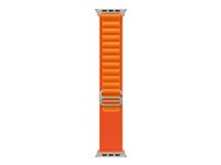 Apple - Boucle pour montre intelligente - 49 mm - taille Medium - orange MQE03ZM/A