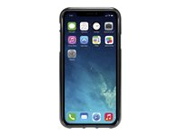 Mobilis T-Series - Coque de protection pour téléphone portable - noir - pour Apple iPhone XR 010148