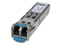 Cisco - Module transmetteur SFP (mini-GBIC) - 1GbE, 2Gb Fibre Channel - 1000Base-DWDM - mode unique SC/PC - 1538.19 nm - pour Cisco 29XX, 39XX; Catalyst 3750, ESS9300; Ethernet Services Plus Extended Transport 20 DWDM-SFP-3819=