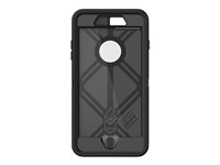 OtterBox Defender Series - Boîtier de protection pour téléphone portable - robuste - polycarbonate, caoutchouc synthétique - noir - pour Apple iPhone 7 Plus, 8 Plus 77-56825