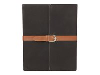 Urban Factory Executive Folio iPad Case with stand (rotates) for iPad 2, New iPad Black - Étui pour tablette - Koskin - noir - 9.7" - pour Apple iPad (3ème génération); iPad 2 EXS04UF