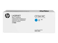 HP 508X - À rendement élevé - cyan - originale - LaserJet - cartouche de toner (CF361XC) Contract - pour LaserJet Enterprise MFP M577; LaserJet Enterprise Flow MFP M577 CF361XC