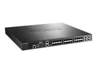 D-Link DXS 3400-24SC - Commutateur - L3 Lite - Géré - 20 x 10 Gigabit SFP+ + 4 x combo 10 gigabits SFP+ - de bureau, Montable sur rack DXS-3400-24SC