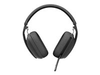 Logitech Zone Vibe 100 - Micro-casque - circum-aural - Bluetooth - sans fil - graphite 981-001213