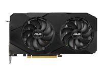 ASUS DUAL-RTX2060S-O8G-EVO-V2 - OC Edition - carte graphique - GF RTX 2060 SUPER - 8 Go GDDR6 - PCIe 3.0 x16 - DVI, 2 x HDMI, DisplayPort - Pour la vente au détail 90YV0DZ0-M0NA00